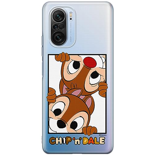 ERT GROUP etui na telefon Xiaomi MI 11i/ REDMI K40/K40 PRO/POCO F3/ F3 PRO, case oryginalny i oficjalnie licencjonowany przez Disney, wzór Chip & Dale 005, plecki z TPU częściowo przeźroczyste