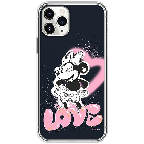 ERT GROUP etui na telefon Iphone 11 PRO MAX, case oryginalny i oficjalnie licencjonowany przez Disney, wzór Minnie 079, optymalnie dopasowane, plecki z TPU