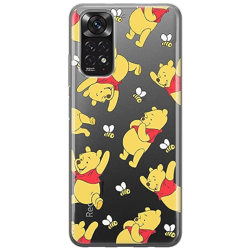 ERT GROUP etui na telefon Xiaomi REDMI NOTE 11 4G/ 11S 4G, case oryginalny i oficjalnie licencjonowany przez Disney, wzór Winnie the Pooh & Friends 043, plecki z TPU częściowo przeźroczyste