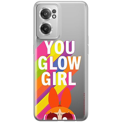 ERT GROUP etui na telefon OnePlus NORD CE 2, case oryginalny i oficjalnie licencjonowany przez The Powerpuff Girls, wzór The Powerpuff Girls 042, plecki z TPU częściowo przeźroczyste