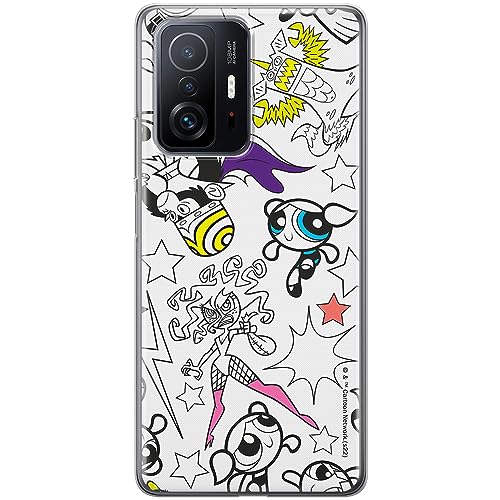 ERT GROUP etui na telefon Xiaomi 11T 5G / 11T PRO 5G, case oryginalny i oficjalnie licencjonowany przez The Powerpuff Girls, wzór The Powerpuff Girls 017, optymalnie dopasowane, plecki z TPU