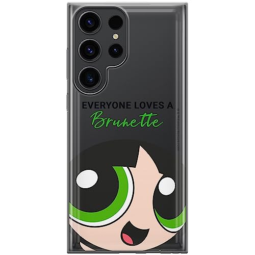 ERT GROUP etui na telefon Samsung S23 ULTRA, case oryginalny i oficjalnie licencjonowany przez The Powerpuff Girls, wzór The Powerpuff Girls 013, plecki z TPU częściowo przeźroczyste