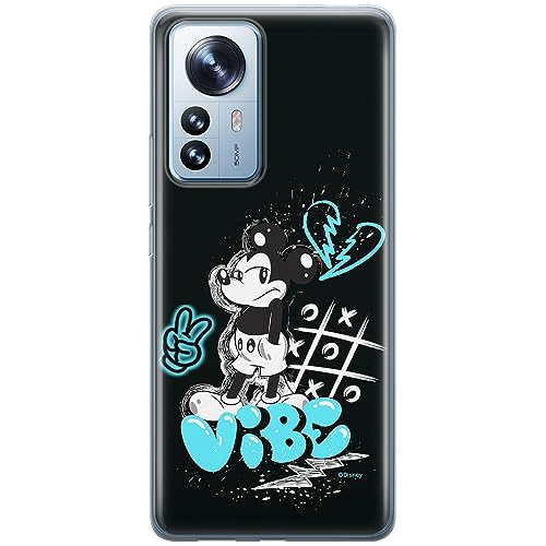 ERT GROUP etui na telefon Xiaomi 12 PRO, case oryginalny i oficjalnie licencjonowany przez Disney, wzór Mickey 051, optymalnie dopasowane, plecki z TPU