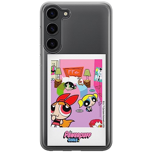 ERT GROUP etui na telefon Samsung S23 PLUS, case oryginalny i oficjalnie licencjonowany przez The Powerpuff Girls, wzór The Powerpuff Girls 021, plecki z TPU częściowo przeźroczyste