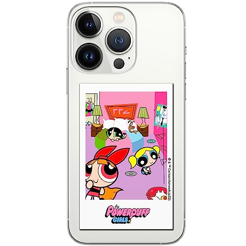 ERT GROUP etui na telefon Iphone 13 PRO, case oryginalny i oficjalnie licencjonowany przez The Powerpuff Girls, wzór The Powerpuff Girls 021, plecki z TPU częściowo przeźroczyste