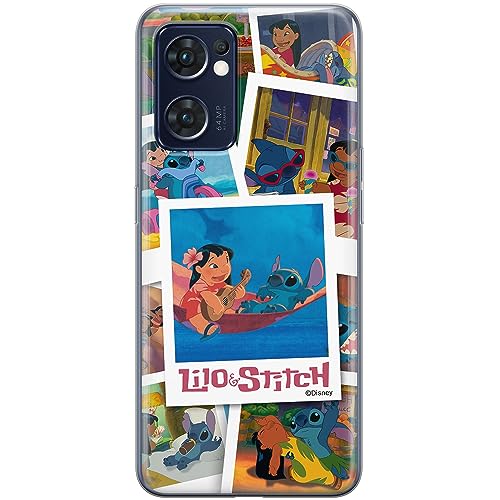 Etui dedykowane do OPPO RENO 7 5G wzór:  Lilo i Stich 001 oryginalne i oficjalnie licencjonowane