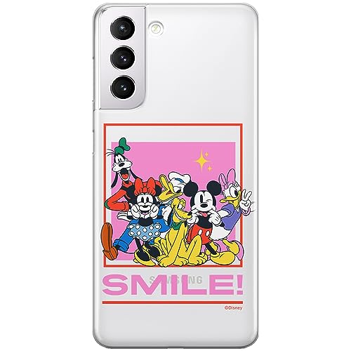 ERT GROUP etui na telefon Samsung S21 PLUS, case oryginalny i oficjalnie licencjonowany przez Disney, wzór Disney Friends 014, optymalnie dopasowane, plecki z TPU częściowo przeźroczyste