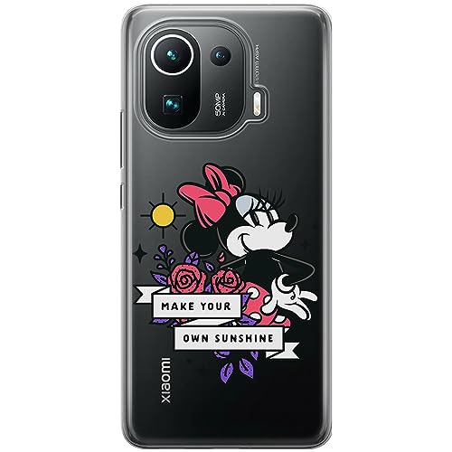 ERT GROUP etui na telefon Xiaomi MI 11 PRO, case oryginalny i oficjalnie licencjonowany przez Disney, wzór Minnie 073, optymalnie dopasowane, plecki z TPU częściowo przeźroczyste