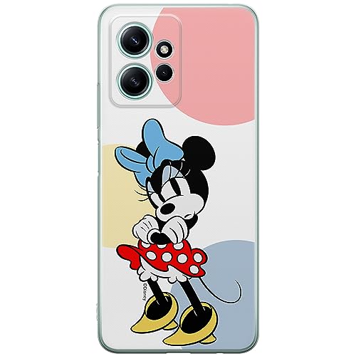 ERT GROUP etui na telefon Xiaomi REDMI NOTE 12 4G, case oryginalny i oficjalnie licencjonowany przez Disney, wzór Minnie 078, optymalnie dopasowane, plecki z TPU
