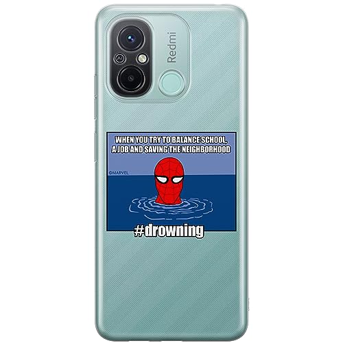 Etui dedykowane do Xiaomi REDMI 12C/ REDMI 11A wzór:  Spider Man 037 oryginalne i oficjalnie licencjonowane