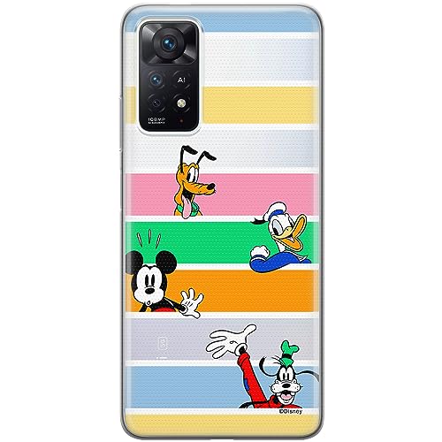 ERT GROUP etui na telefon Xiaomi REDMI NOTE 11 PRO 5G/ 11 PRO 4G, case oryginalny i oficjalnie licencjonowany przez Disney, wzór Disney Friends 017, plecki z TPU częściowo przeźroczyste