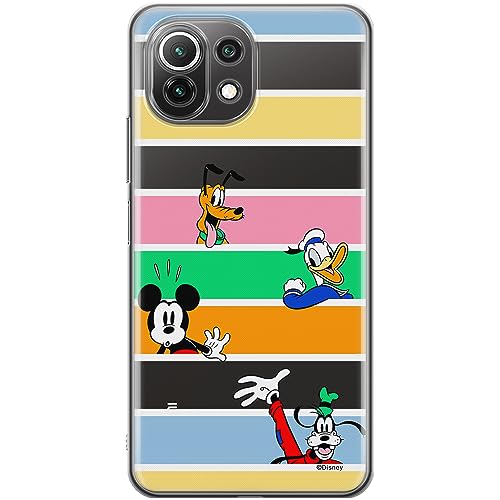 ERT GROUP etui na telefon Xiaomi 11 LITE 4G / 11 LITE 5G, case oryginalny i oficjalnie licencjonowany przez Disney, wzór Disney Friends 017, optymalnie dopasowane, plecki z TPU częściowo przeźroczyste