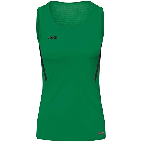JAKO Unisex Tanktop Challenge Tanktop Challenge sportowy zielony/czarny 36