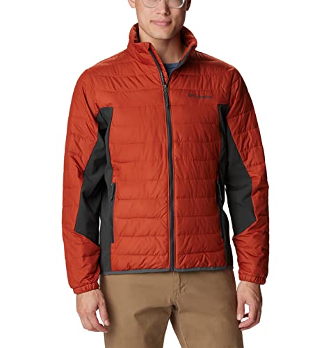 Columbia Męska kurtka puchowa Powder Lite Hybrid, Warp Red, rekin, L