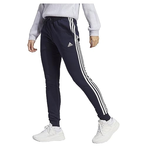 adidas Damskie spodnie Essentials z 3 paskami French Terry Mankiety