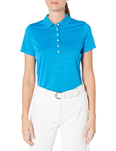 Callaway Damska koszulka golfowa z krótkim rękawem Opti-Vent Open Mesh Średnioniebieski S