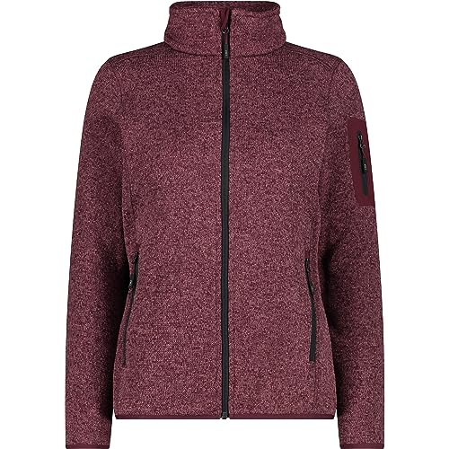 CMP kurtka damska Knit-Tech Burgundy-Antracyt, 40