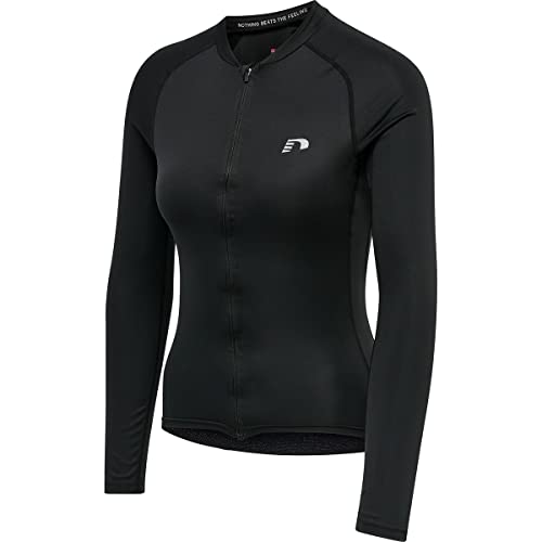 newline Women's Core Bike L/S koszulka damska, czarna, S