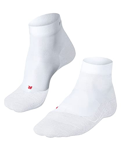 FALKE Kobiety Skarpety do biegania RU4 Endurance Short W SSO Bawełna przeciw pęcherzom 1 Para, Biały (White 2000), 41-42