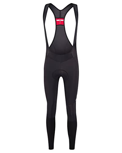castelli 4521517-010 VELOCISSIMO 5 BIBTIGHT Rajstopy męskie czarne/srebrne odblaskowe rozmiar L