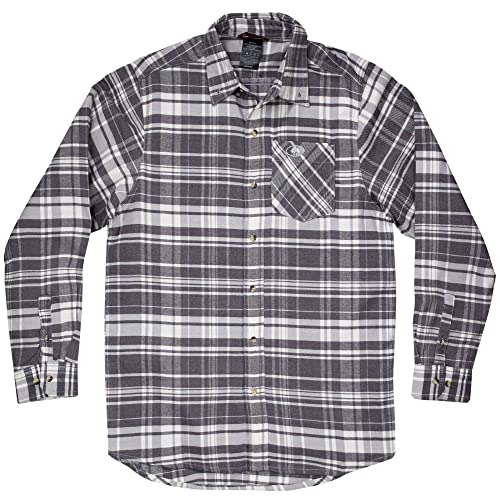 Mossy Oak Męska koszula flanelowa w kratę bawół, 1 szt