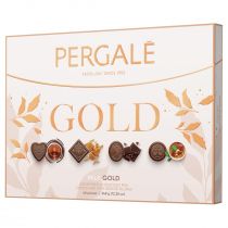 Pergale Bombonierka Gold mieszanka pralinek nadziewanych 348 g