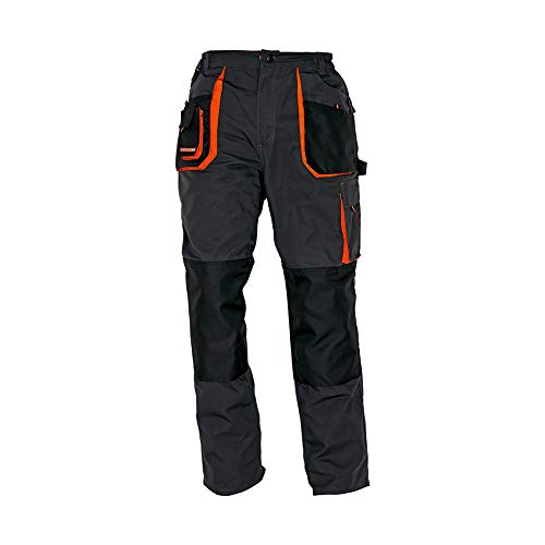 CERVA 0302 0036 90 Emerton Spodnie pomarańczowe/ciemnoszare/czarne Rozmiar 50