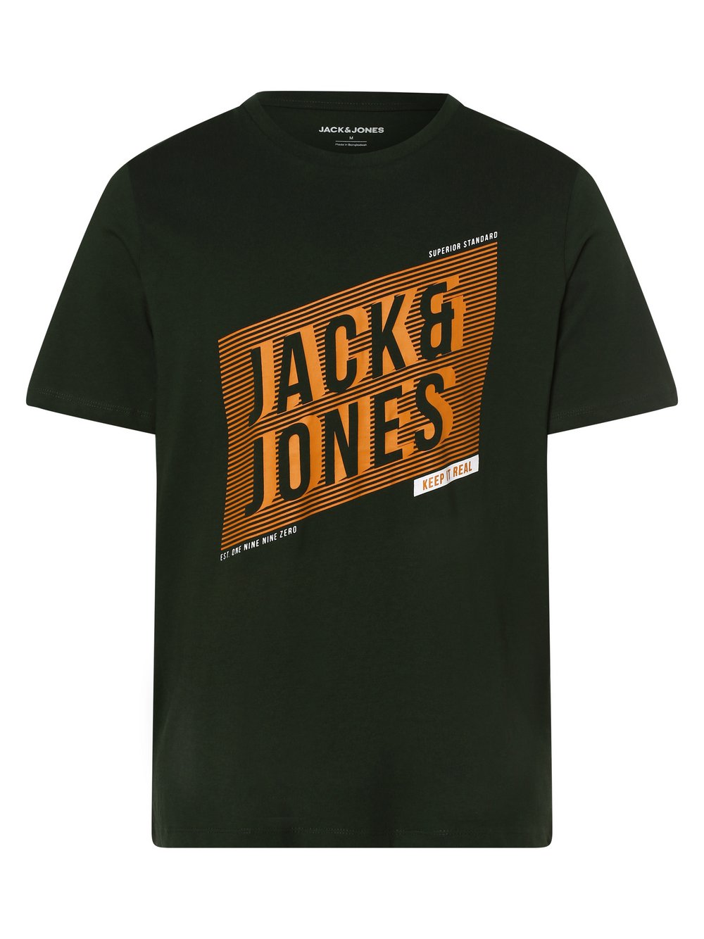 Jack & Jones - T-shirt męski  JJNet, zielony