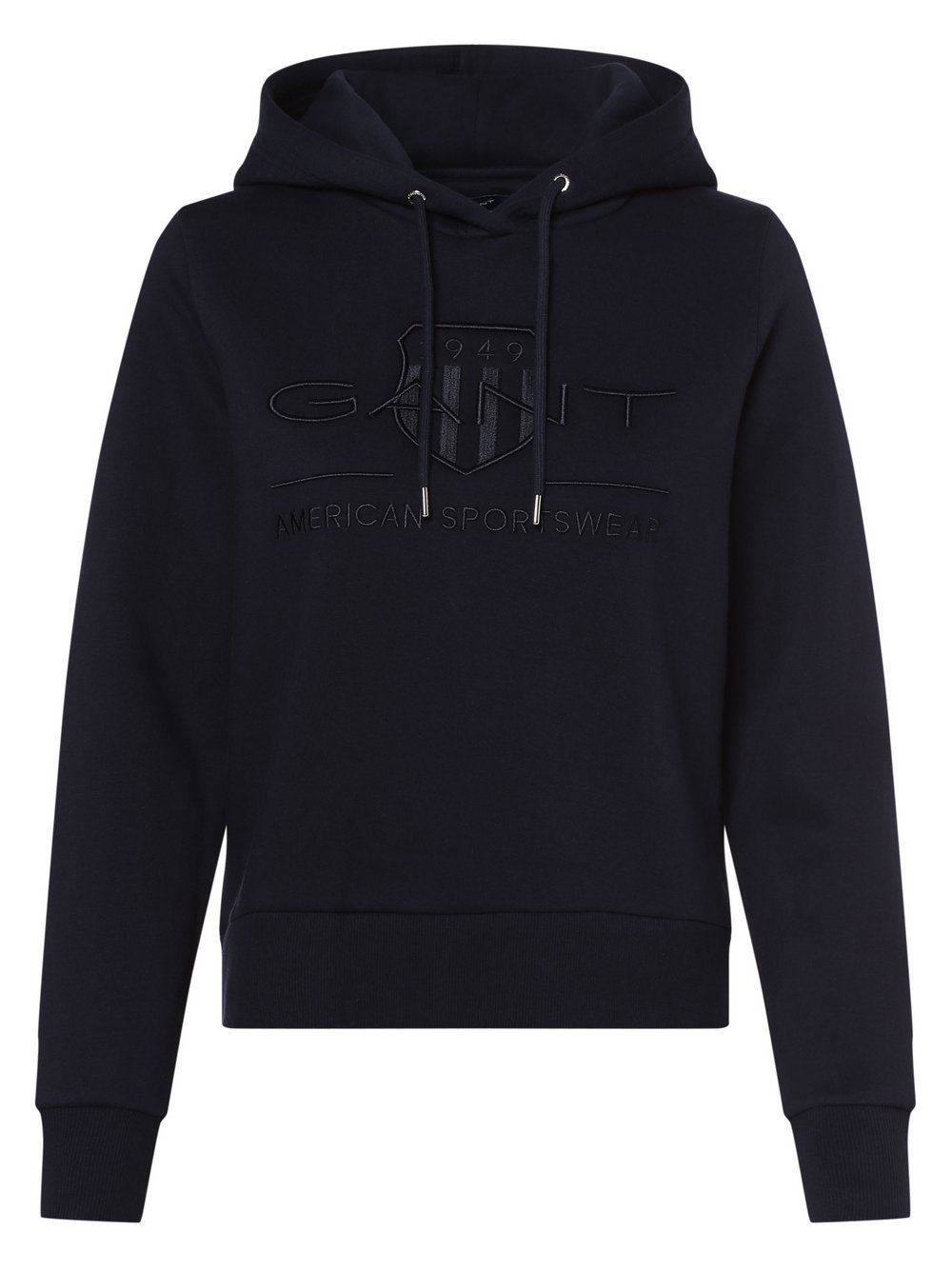 Gant - Damska bluza z kapturem, niebieski
