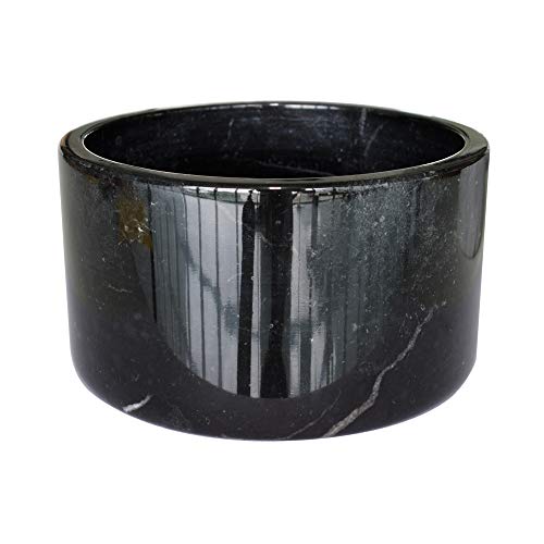 Tak Design miska do serwowania 11 x 6 cm marmurowa czarna twm_611039
