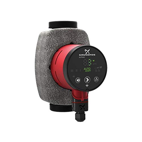 Grundfos Pompa obiegowa grzewcza ALPHA2 230 V PN 10 180 mm Typ 32-80 Rp 1 1/4Z