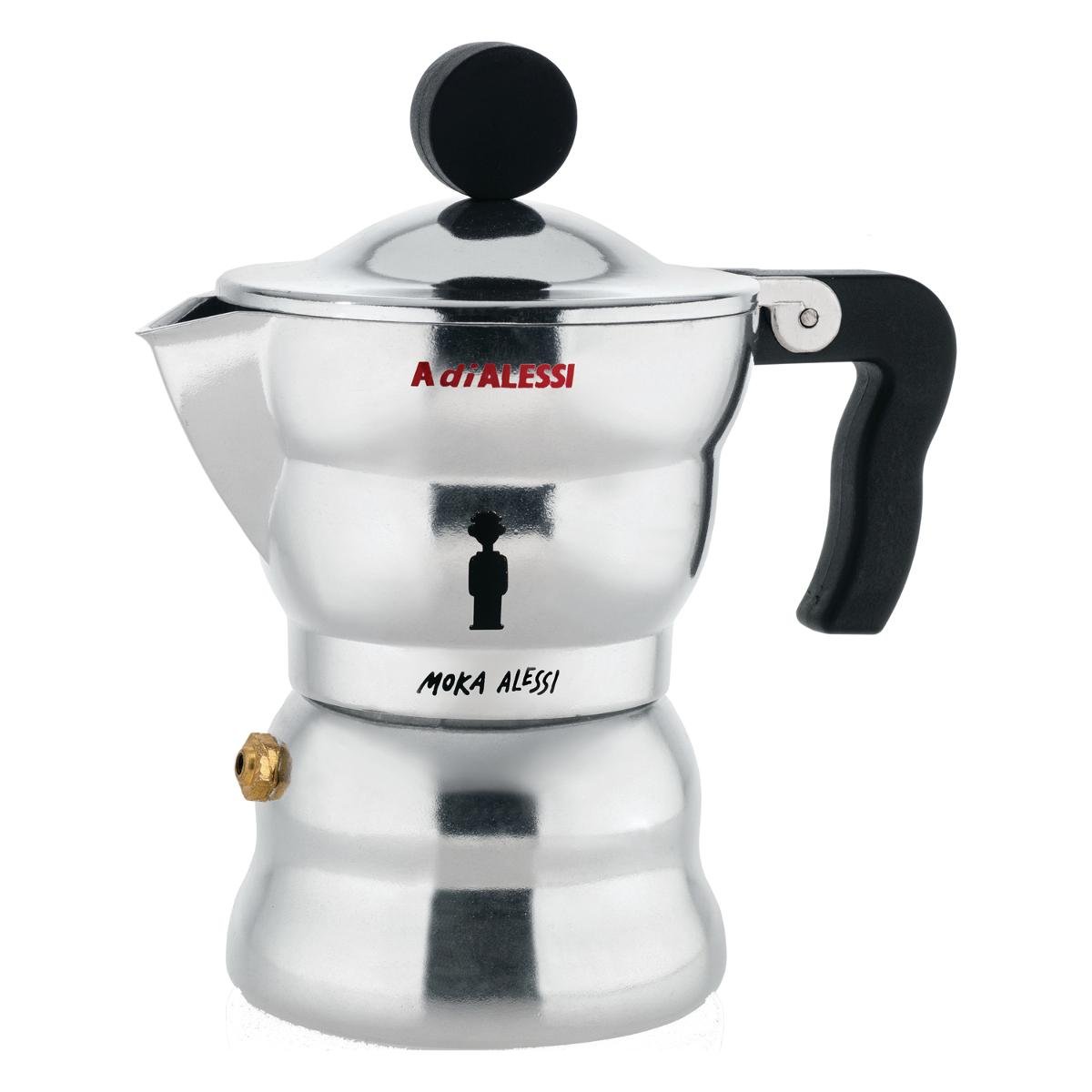 Alessi Ekspres przelewowy MOKA Kawiarka Do Espresso Mała AAM33/1