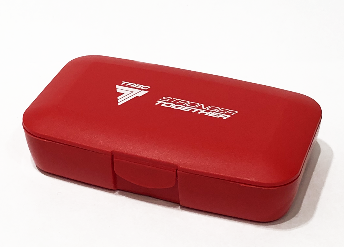 Pudełko Na Tabletki - Pillbox Stronger Together Red