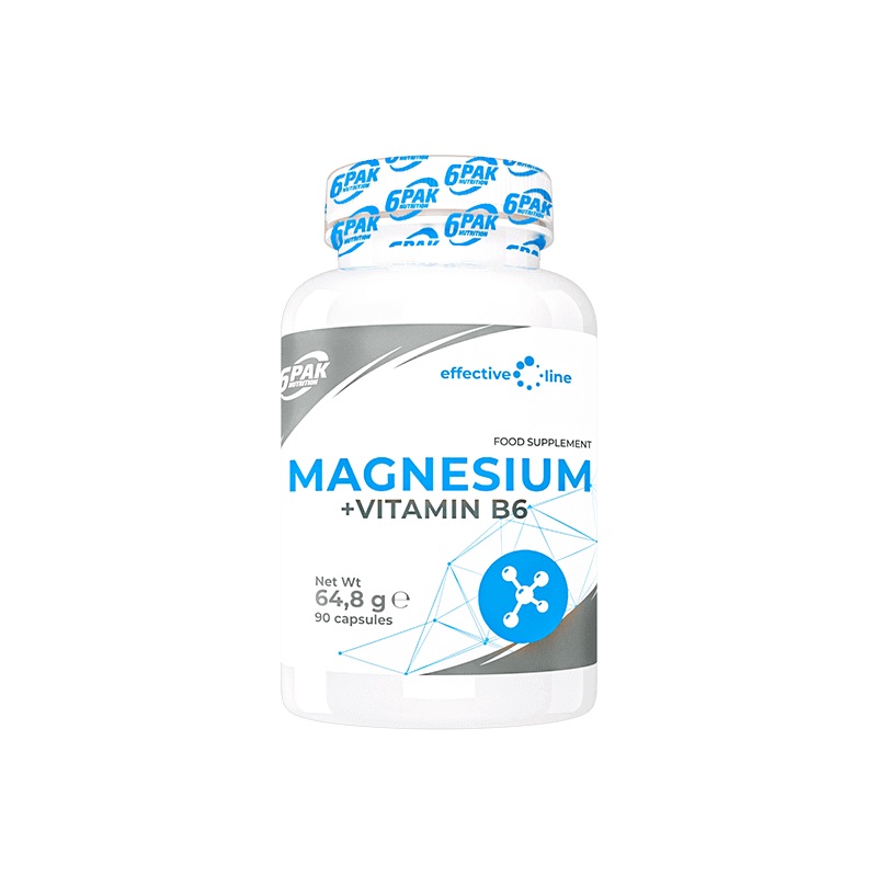 Magnesium + Vitamin B6 90Kaps.