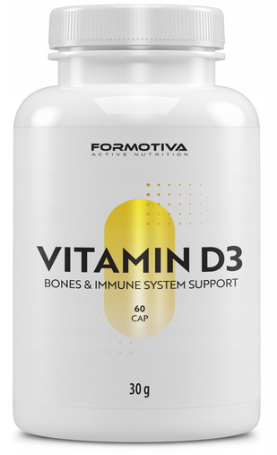 Фото - Вітаміни й мінерали Formotiva Vitamin D3 60Kaps. 