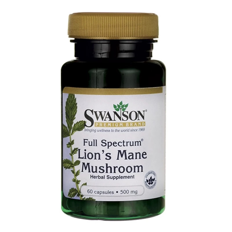 Full Spectrum Lion'S Mane Mushroom 60Kaps.