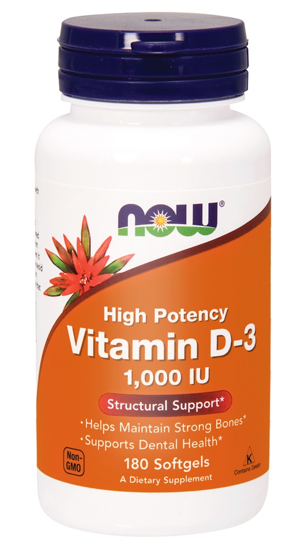 Vitamin D3 1000Iu 180Kaps.