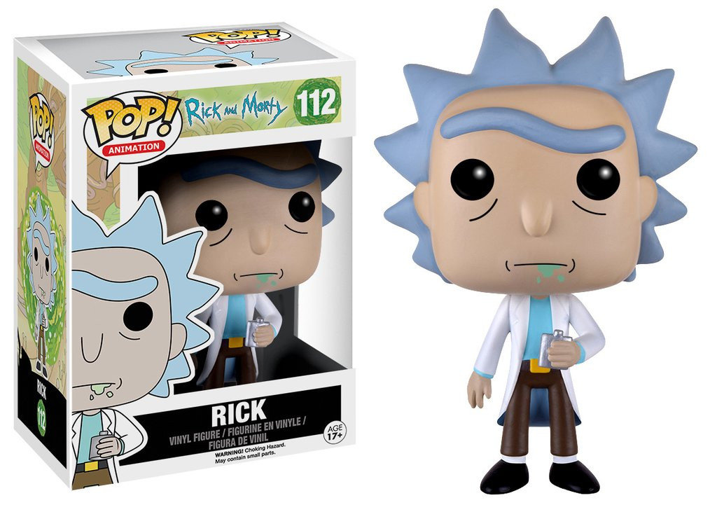 Funko POP! Animation, figurka kolekcjonerska, Rick&Morty, Rick, 112
