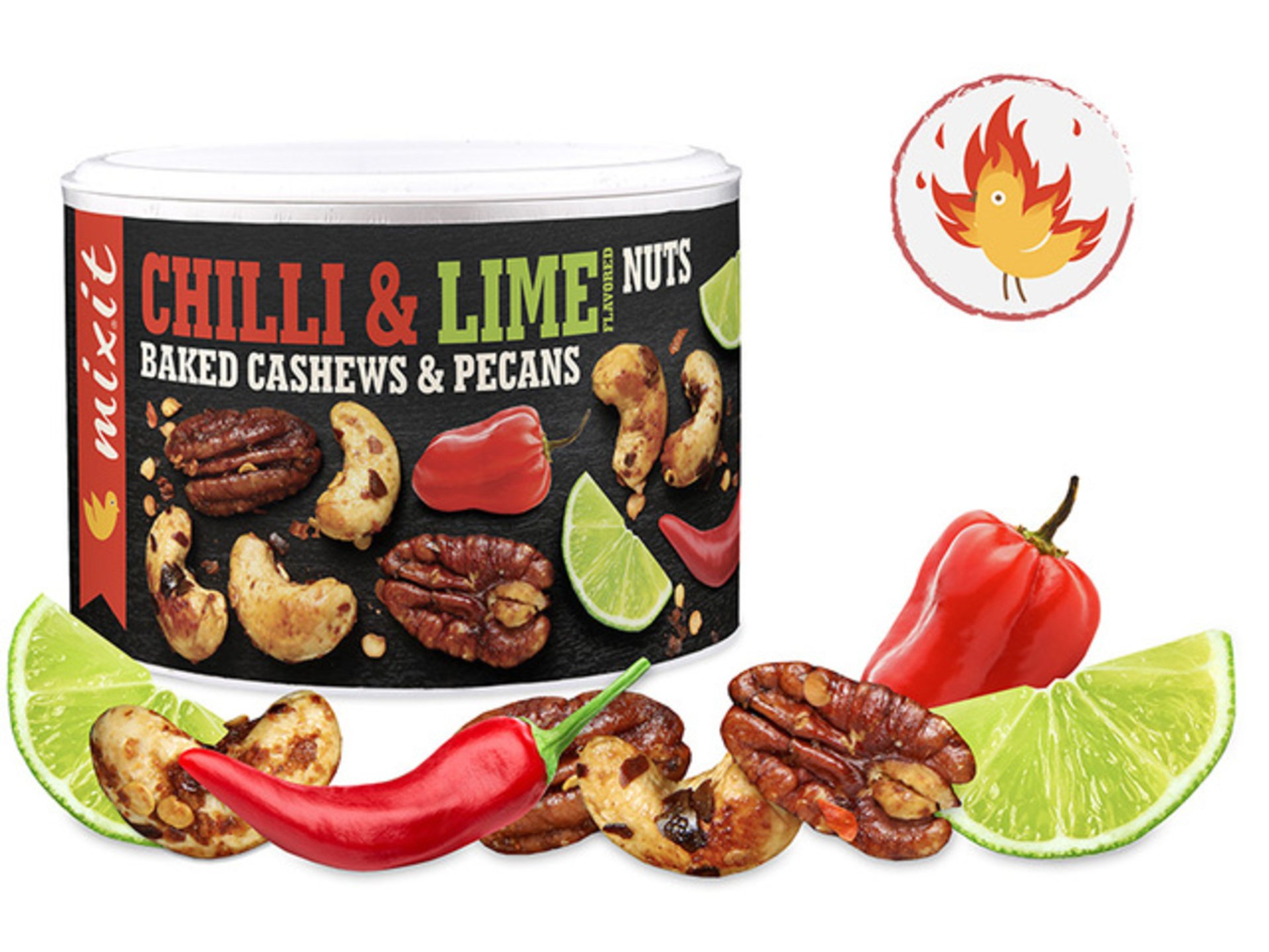 Mixit Orzeszki z piekarnika - Habanero chilli i limonka 150 g