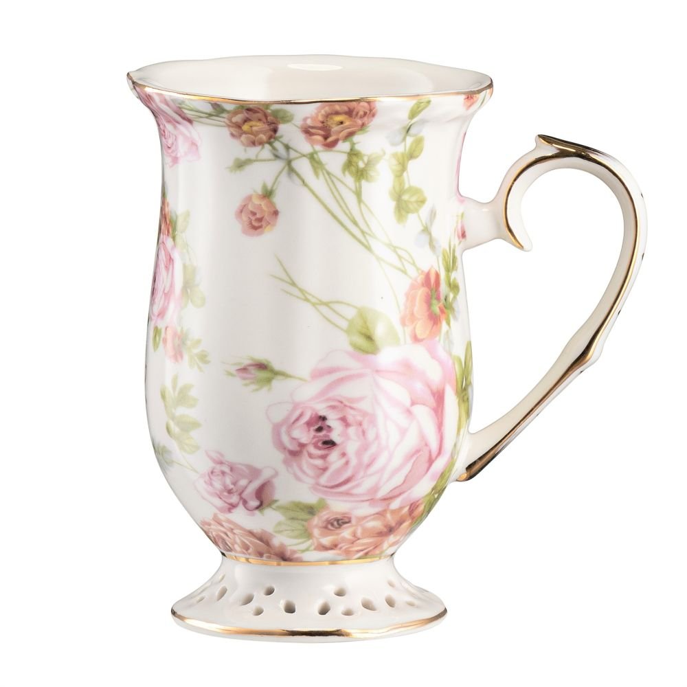 Kubek Porcelanowy 300 Ml Rose Garden Villa Italia