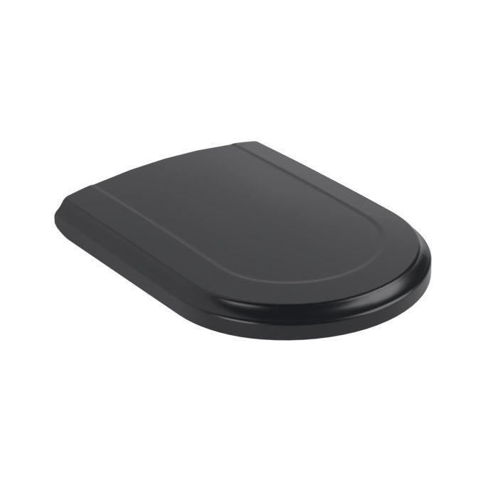 Villeroy & Boch Hommage Deska wolnoopadająca czarny Pure Black 8809S1R7 - odbiór osobisty: Kraków, Warszawa