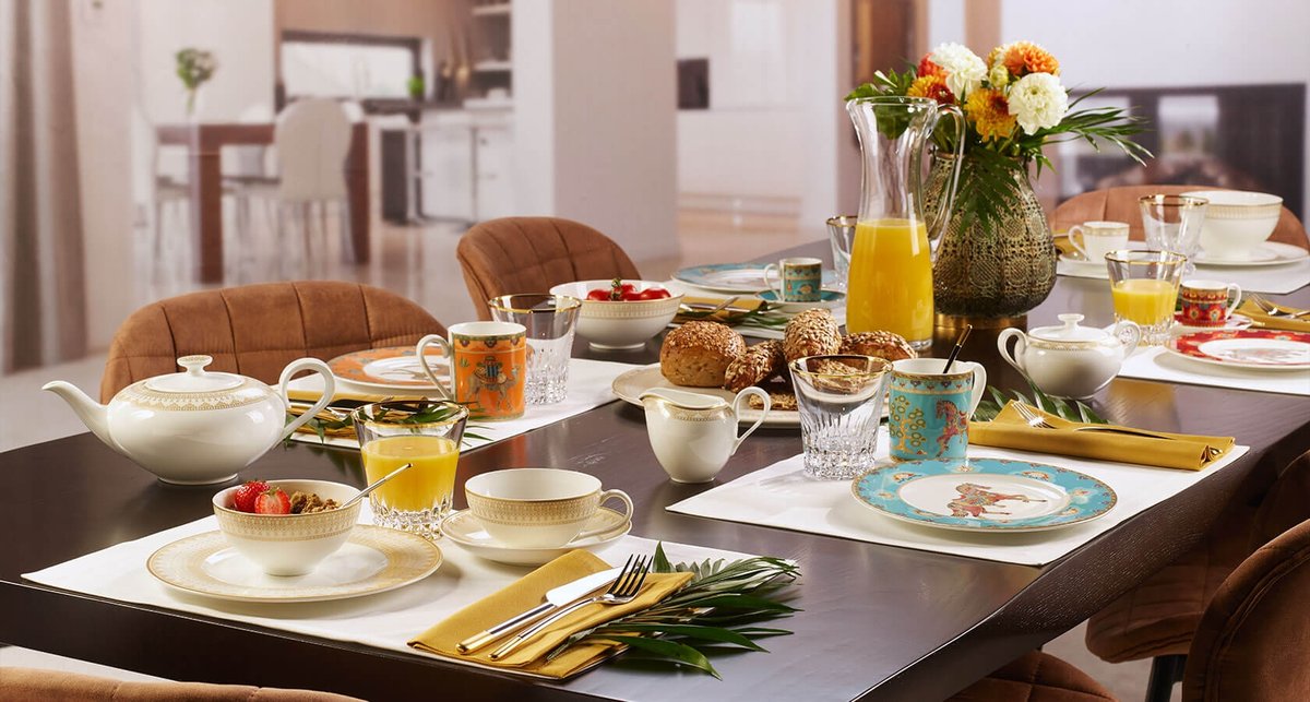 Villeroy & Boch Samarkand herbata filiżanka ze spodkiem 2tlg. 10-4645-1260
