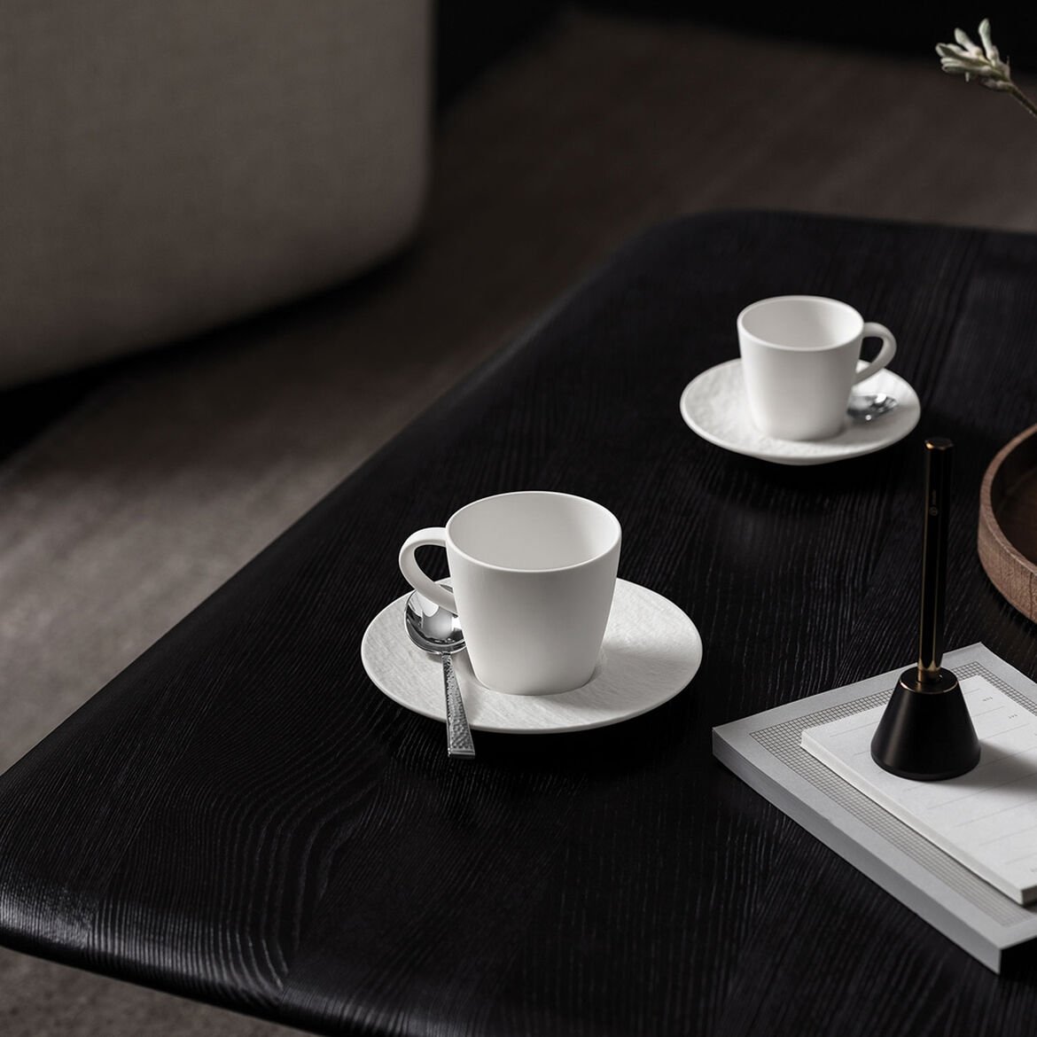 Villeroy & Boch Filiżanka kaw/herb. Manufacture Rock blanc Filiżanka kaw/herb. Manufacture Rock blanc