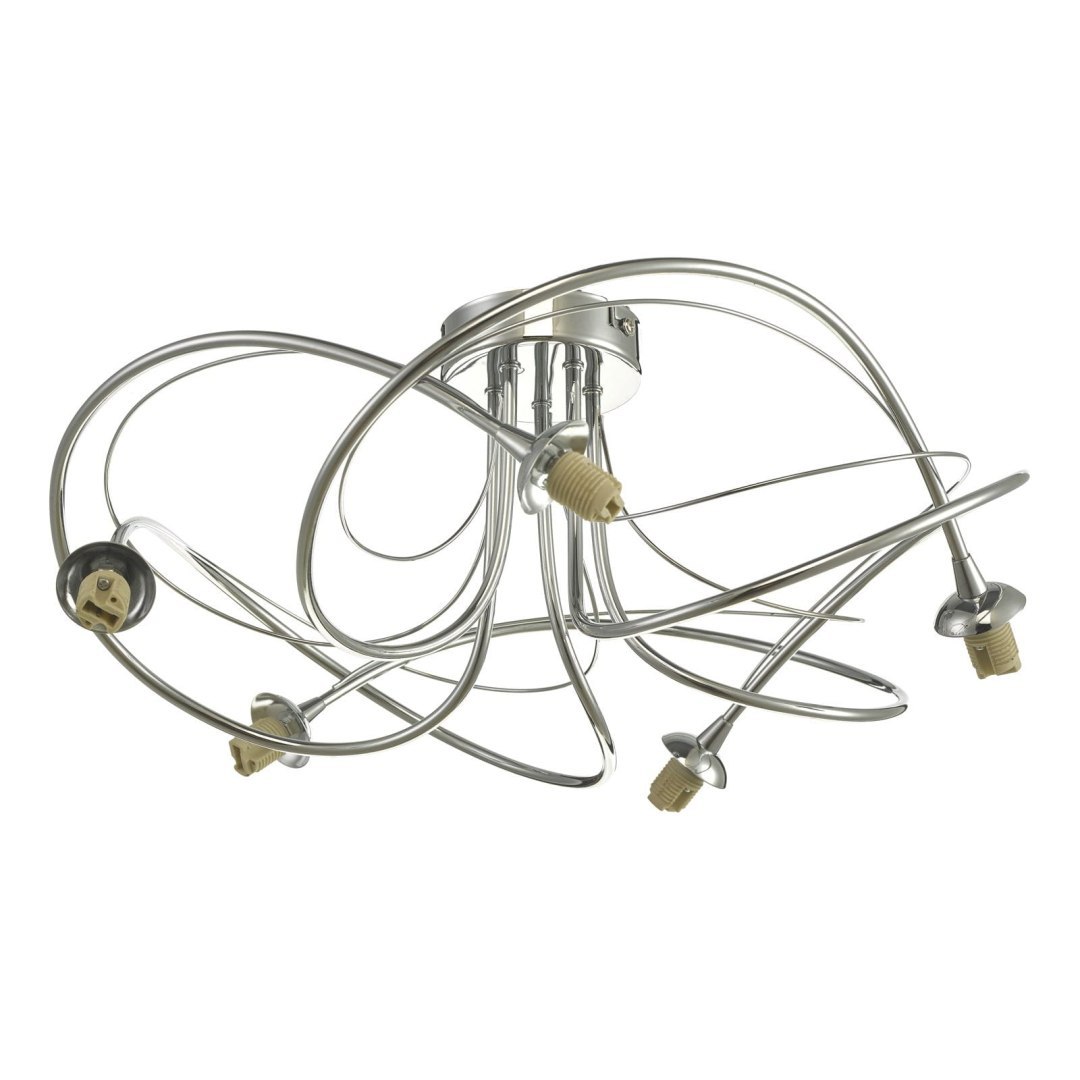 Lampa sufitowa Onawa 5lt Semi Flush Polished Chrome Frame Only
