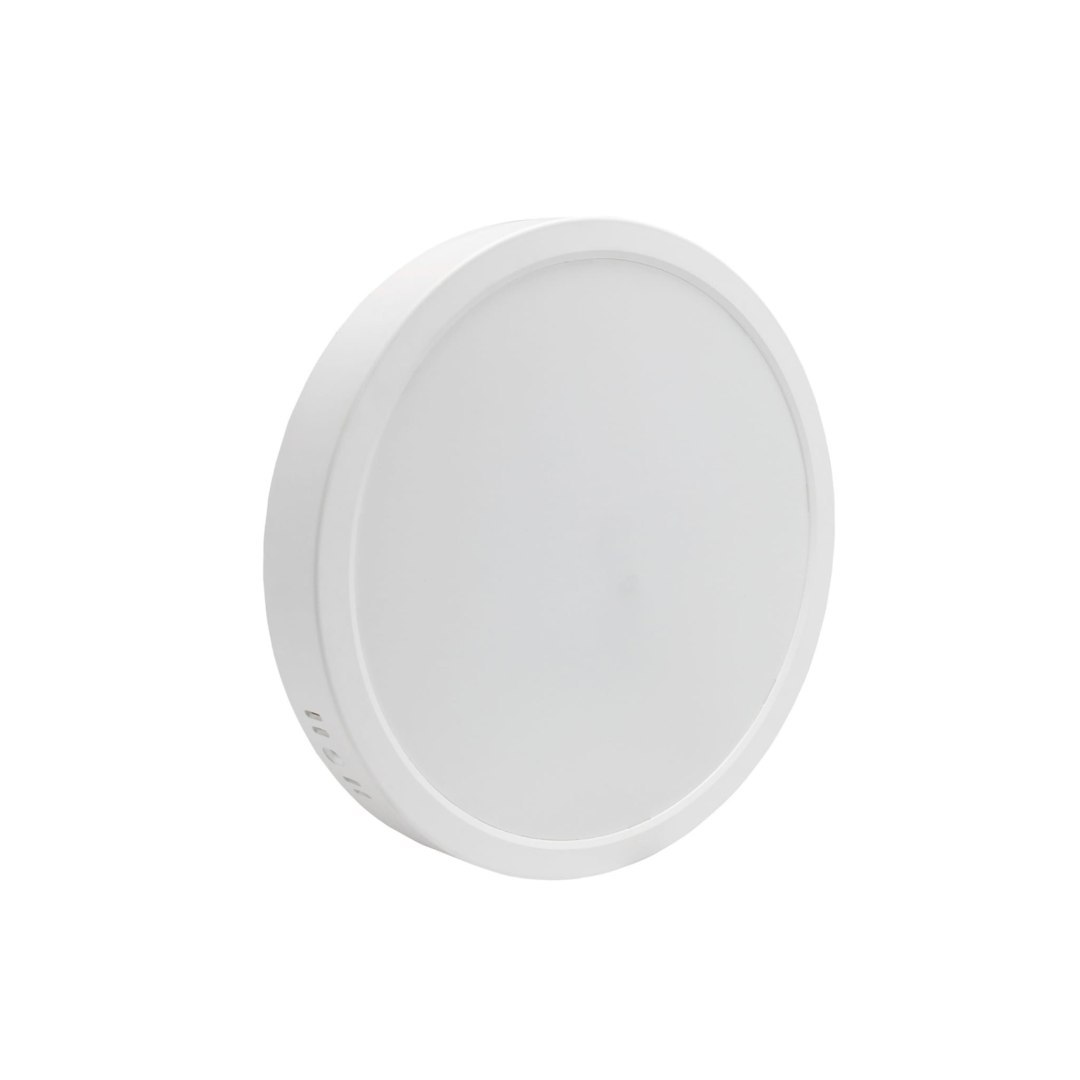 Algine Natynk Downlight 24W Nw 230V 120St Ip20 Ik06 288X38Mm Biały Okrągła Spectrum LED