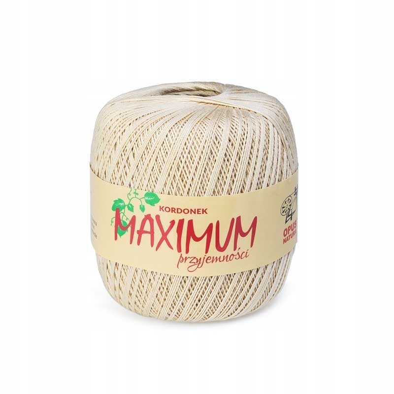 Kordonek MAXIMUM Opus - kolor 300 Ciemny beżowy