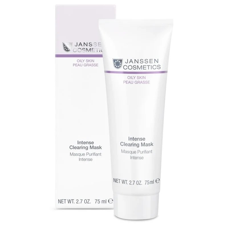 Janssen Cosmetics, Intense Clearing, Maska Oczyszczająca Do Skóry Tłustej, 75ml