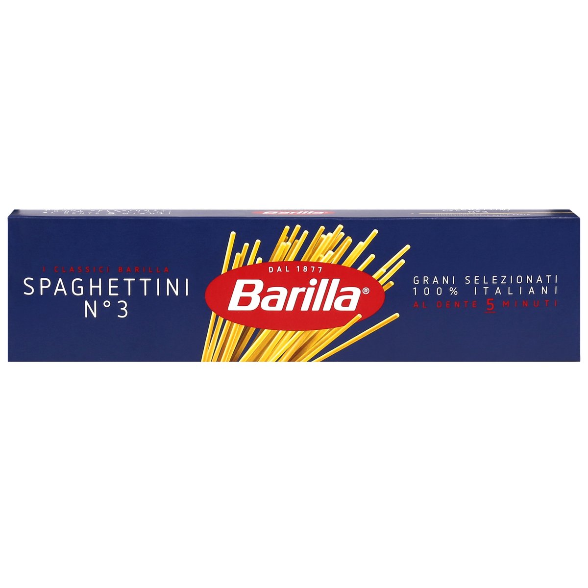 BARILLA Spaghettini - Włoski makaron spaghetti 500g 1 paczka