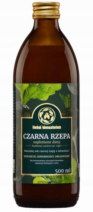 Herbal Monasterium sok z czarnej rzepy 500 ml