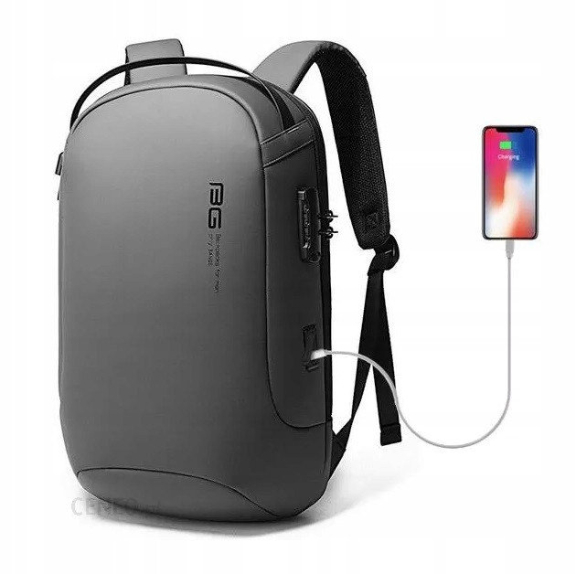 Antykradzieżowy plecak na laptopa TSA usb (I504)